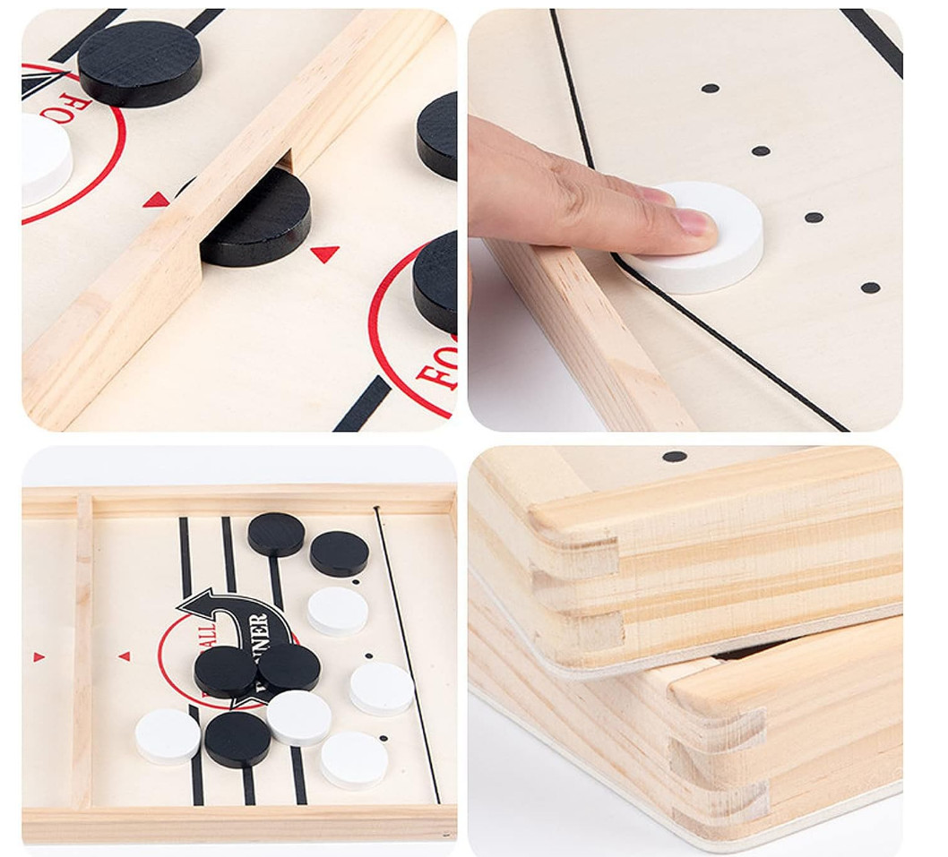 NEW Foosball Fast Sling Puck Hockey Board Game Family Party Toys Free Us Ship
