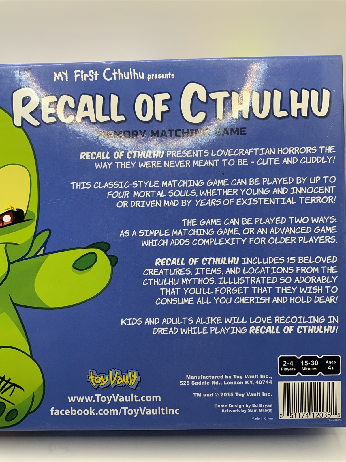 Recall of Cthulhu + Dreamlands Expansion – Memory Matching Game – Toy Vault
