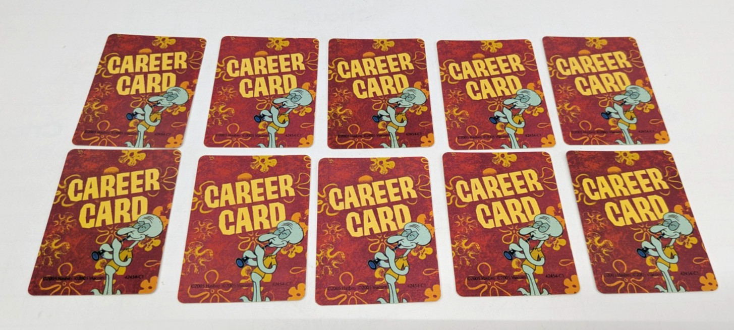 2005 The Game of Life SpongeBob SquarePants Edition Milton Bradley Nickelodeon