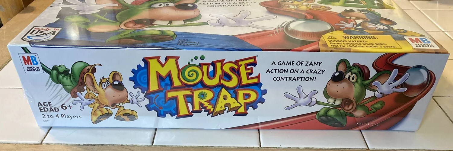 MOUSE TRAP Board Game 2005 Milton Bradley NEW Factory Sealed HASBRO