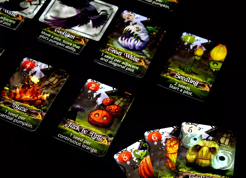 🎃👻NIS – Pumpkin Patch: Bad Seeds Card Game a Ghoulish Halloween Harvest Game