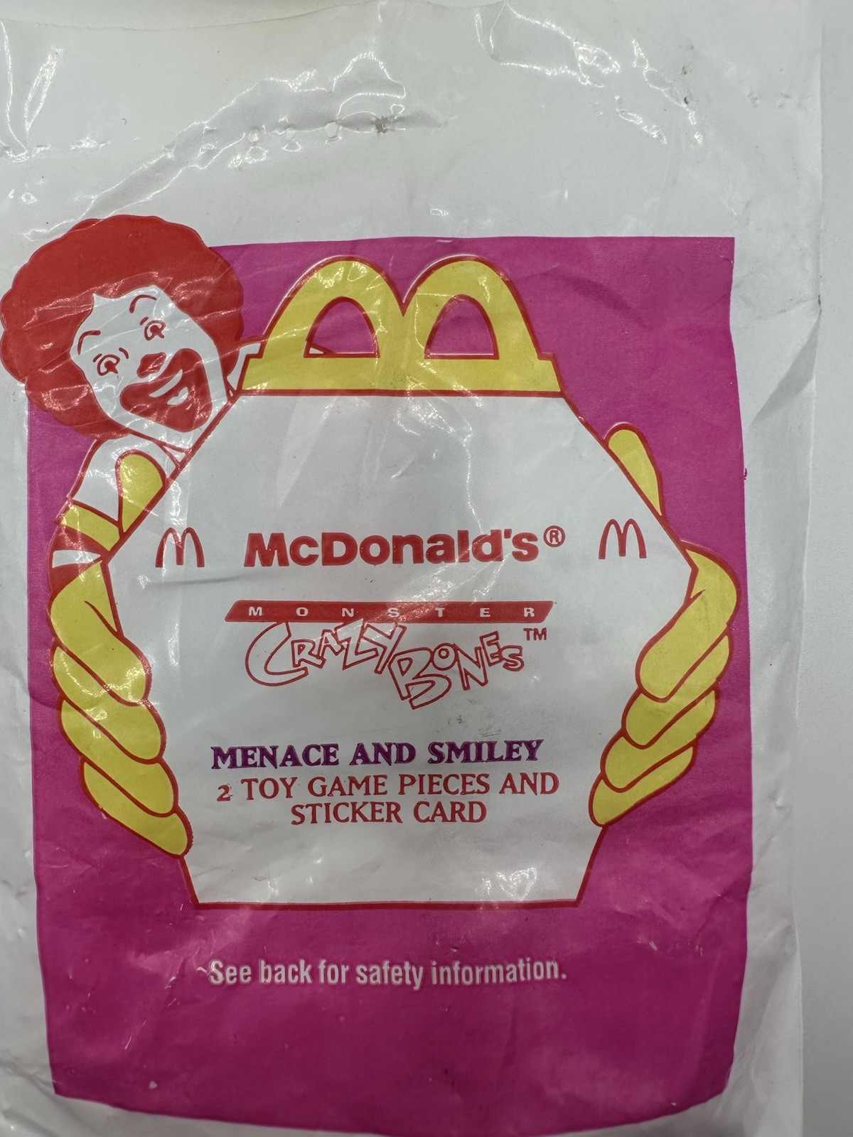 Gogo’s Crazy Bones – New Zealand Variant – Open McDonald’s Monster Bones Packs