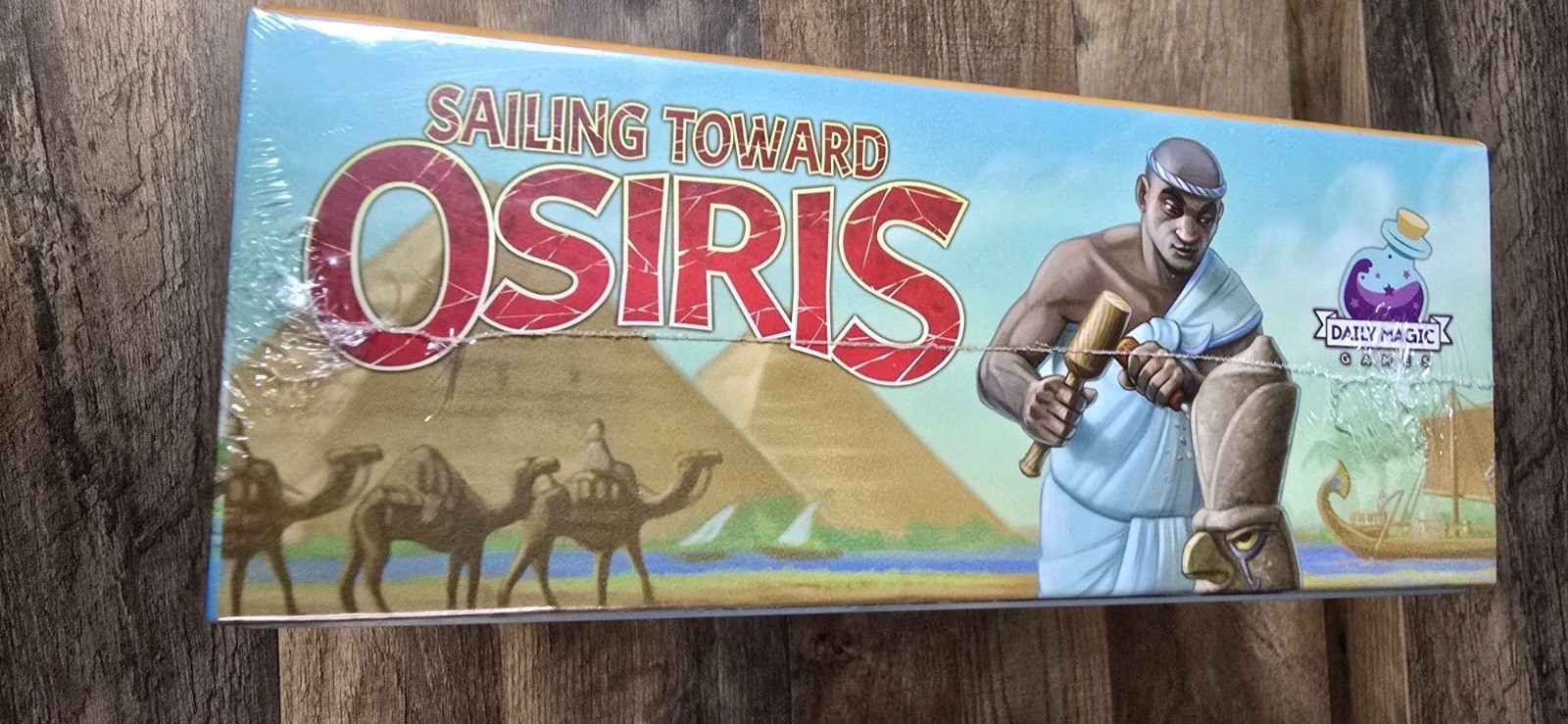 Sailing Towards Osiris Board Game Daily Magic Games New & Sealed Kickstarter Ed