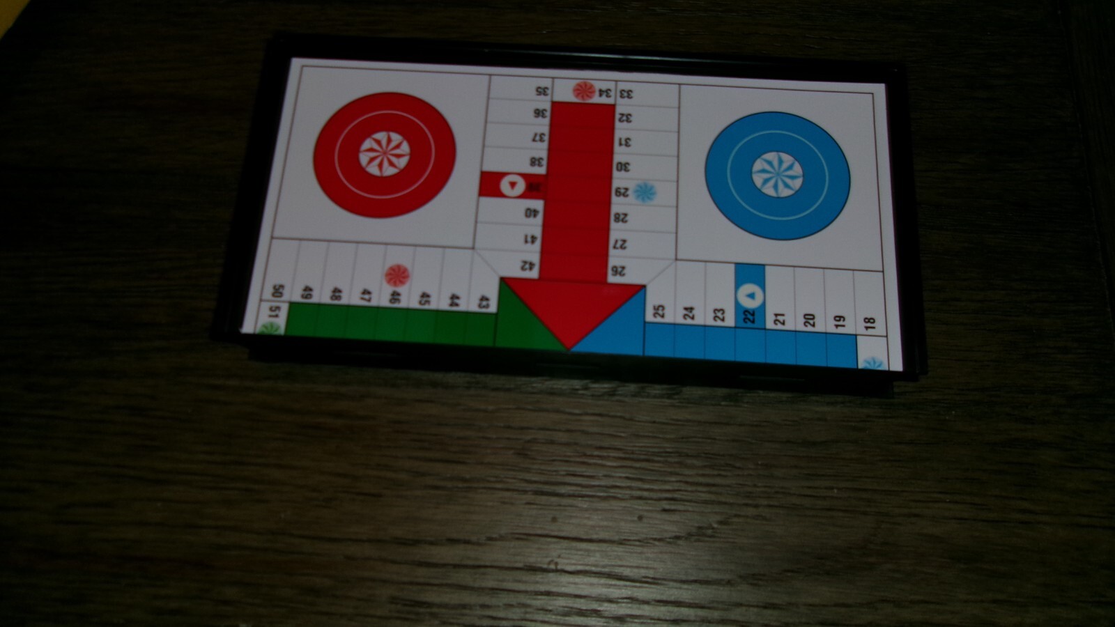 LUDO GAME Magnetic Folding Travel Board Game Set