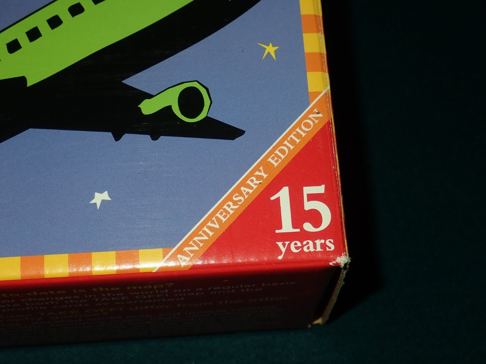 Take Off Geography Board Game 15th Anniversary Edition Complete