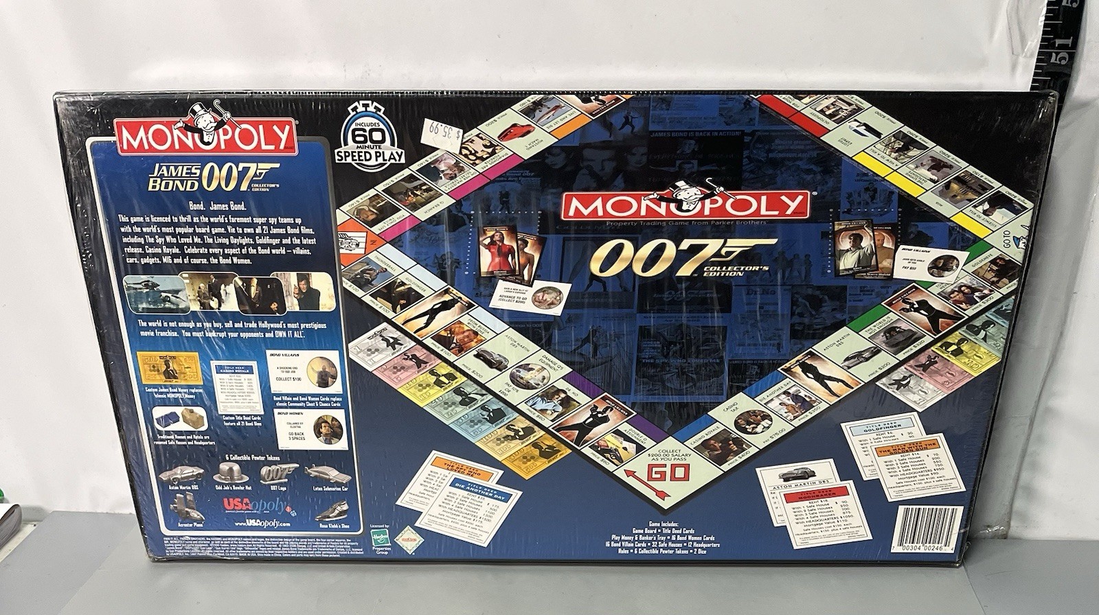 James Bond 007 Collector’s Edition Monopoly Hasbro 2006 NEW