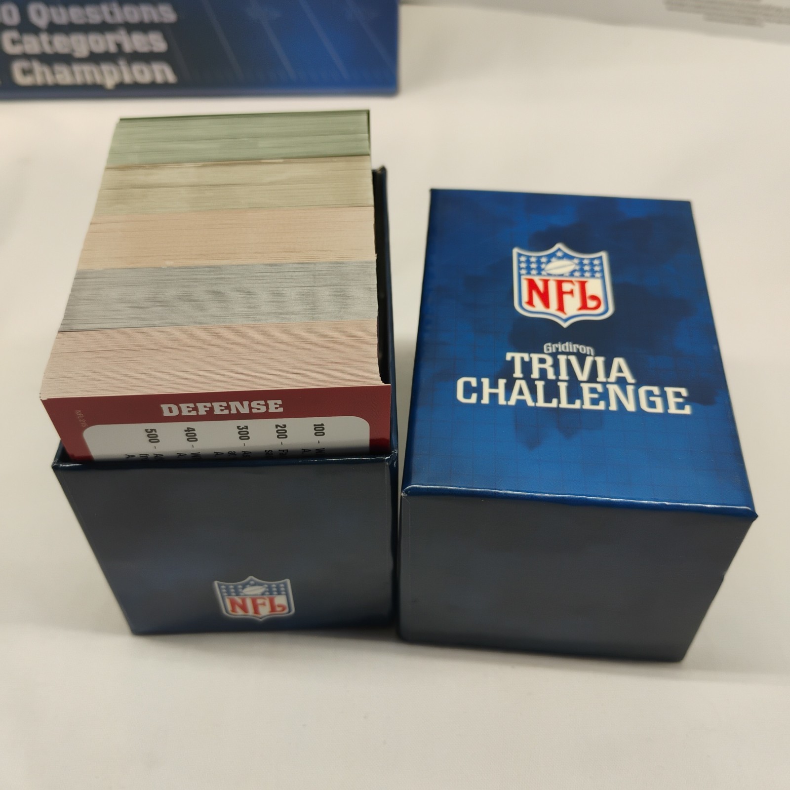 NISP NFL GRIDIRON Trivia Challenge USAopoly American Football Sports Board Game
