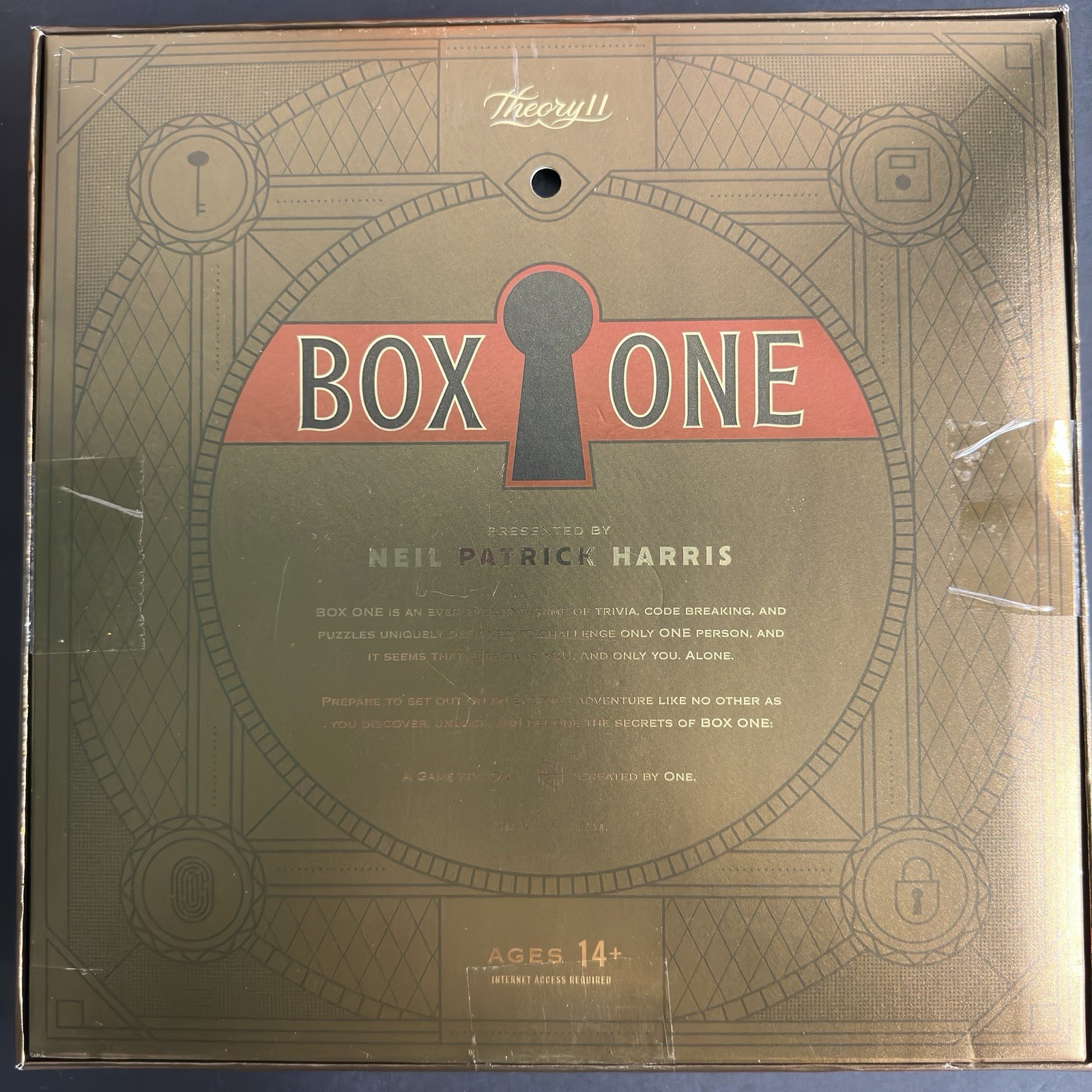 Theory 11 Box One Presented By Neil Patrick Harris. New. Open Box