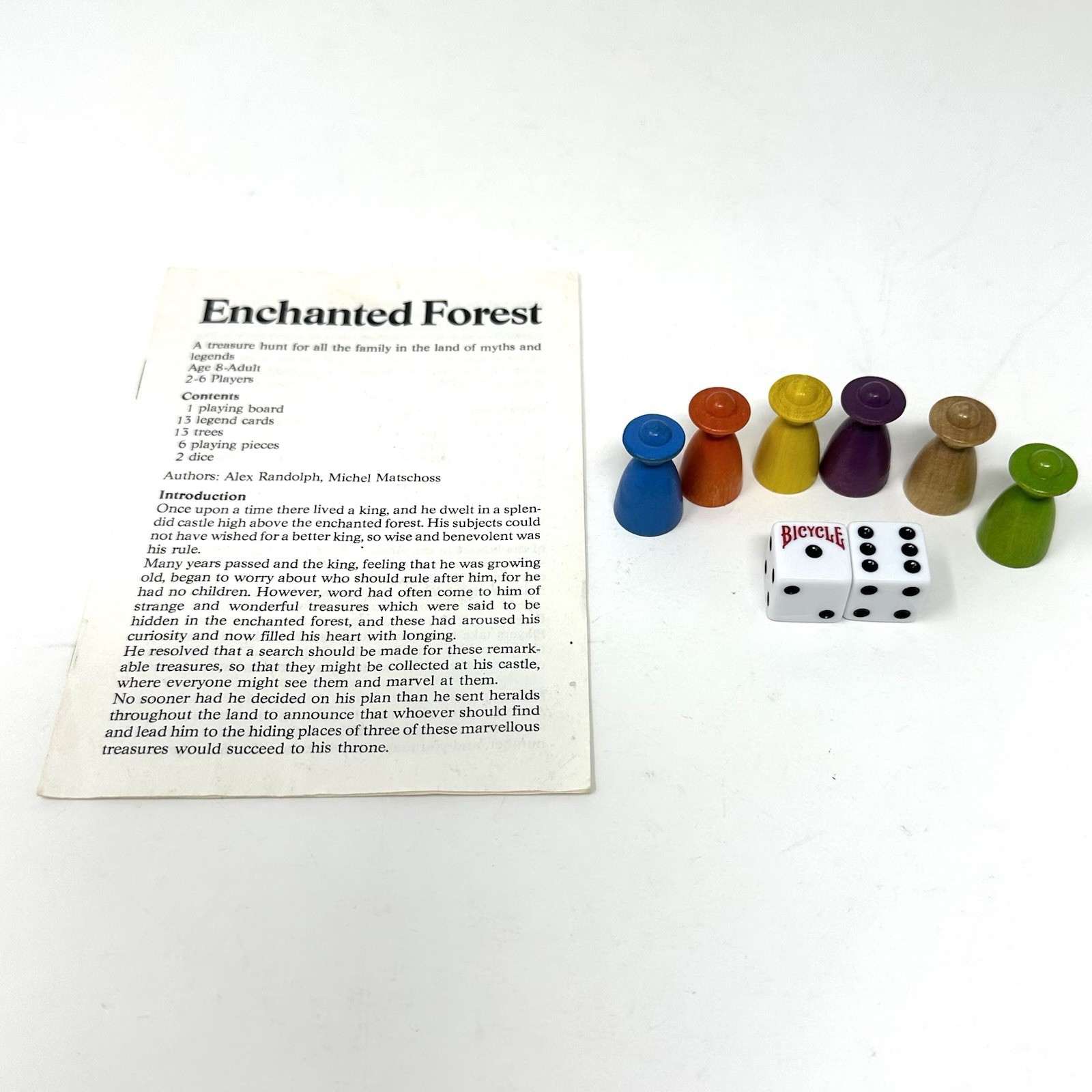 Vintage Enchanted Forest Board Game 1982 Ravensburger West Germany