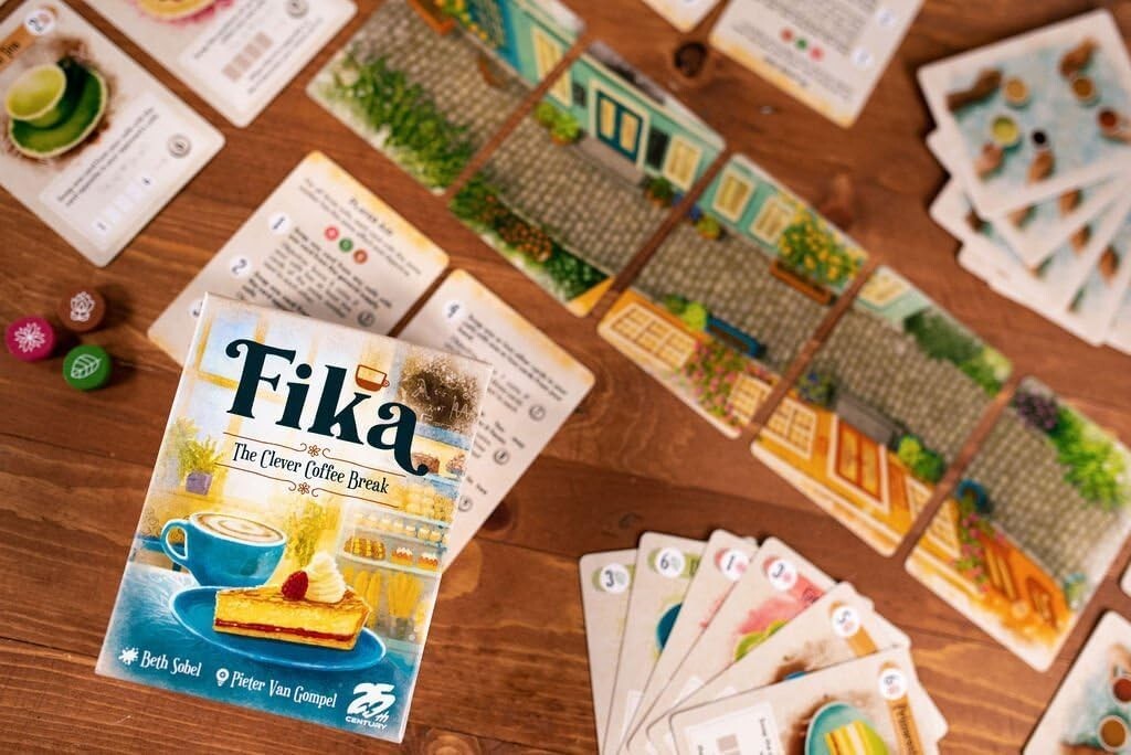 Fika The Clever Coffee Break 2 Player Card Game 25th Century Games 25C 41000