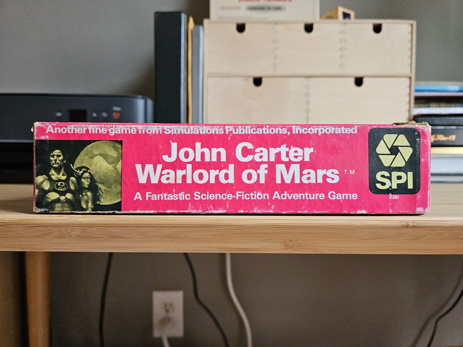 John Carter: Warlord of Mars Sci-Fi Board Game (1979, SPI) Punched 99% Complete