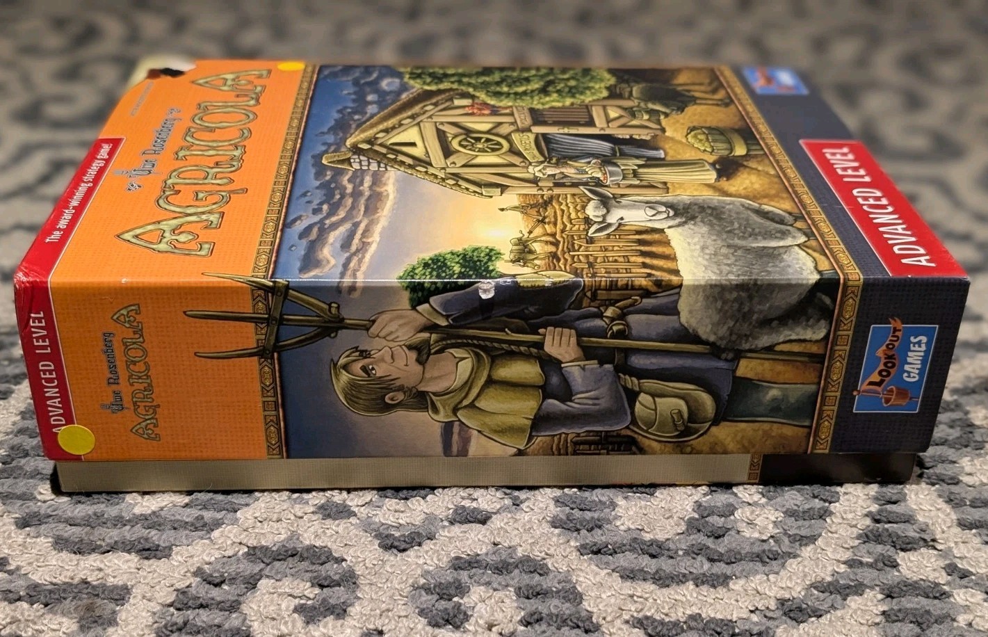 Agricola Board Game Advanced Level Open and Complete