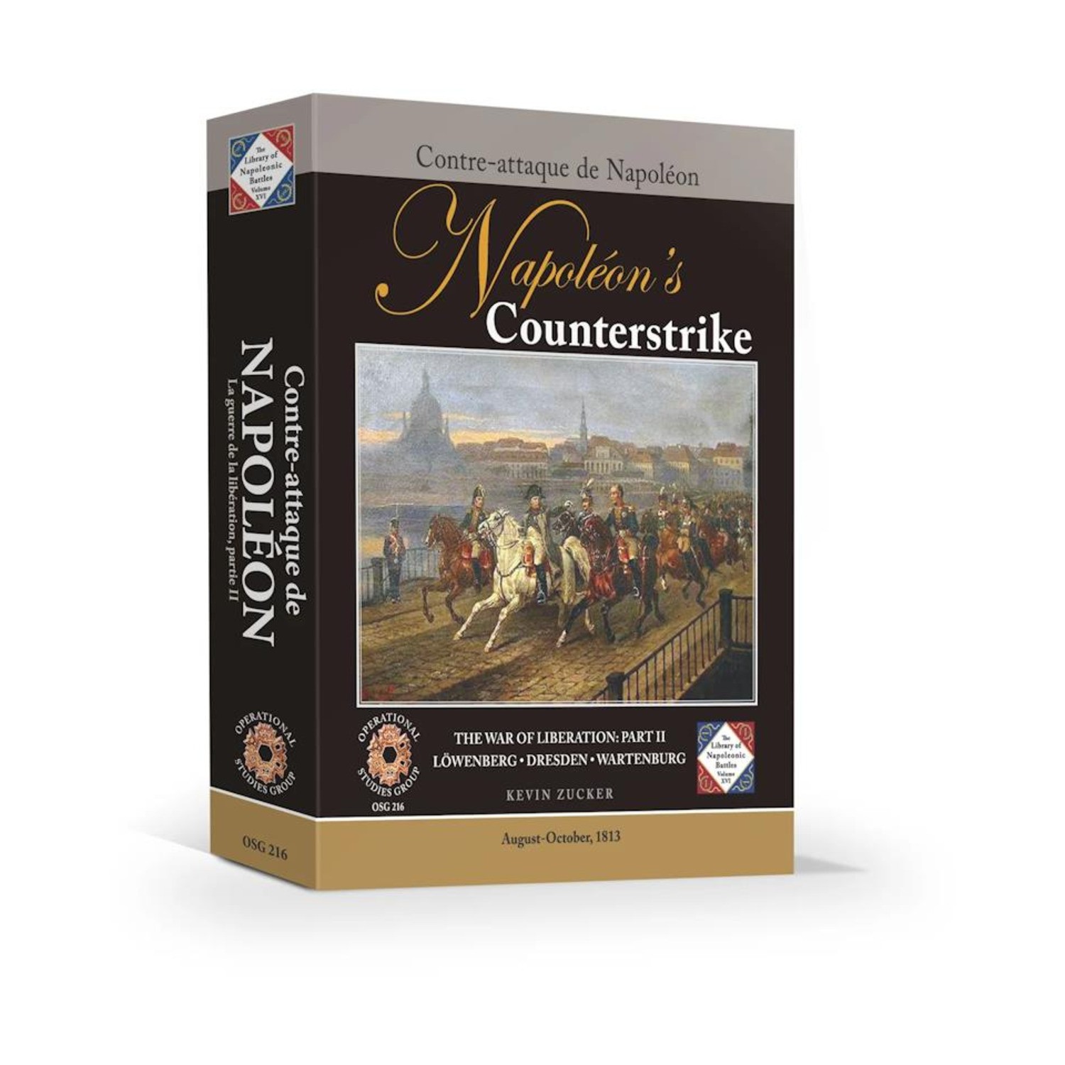 OSG Wargame Napoleon’s Counterstrike Box VG+/NM