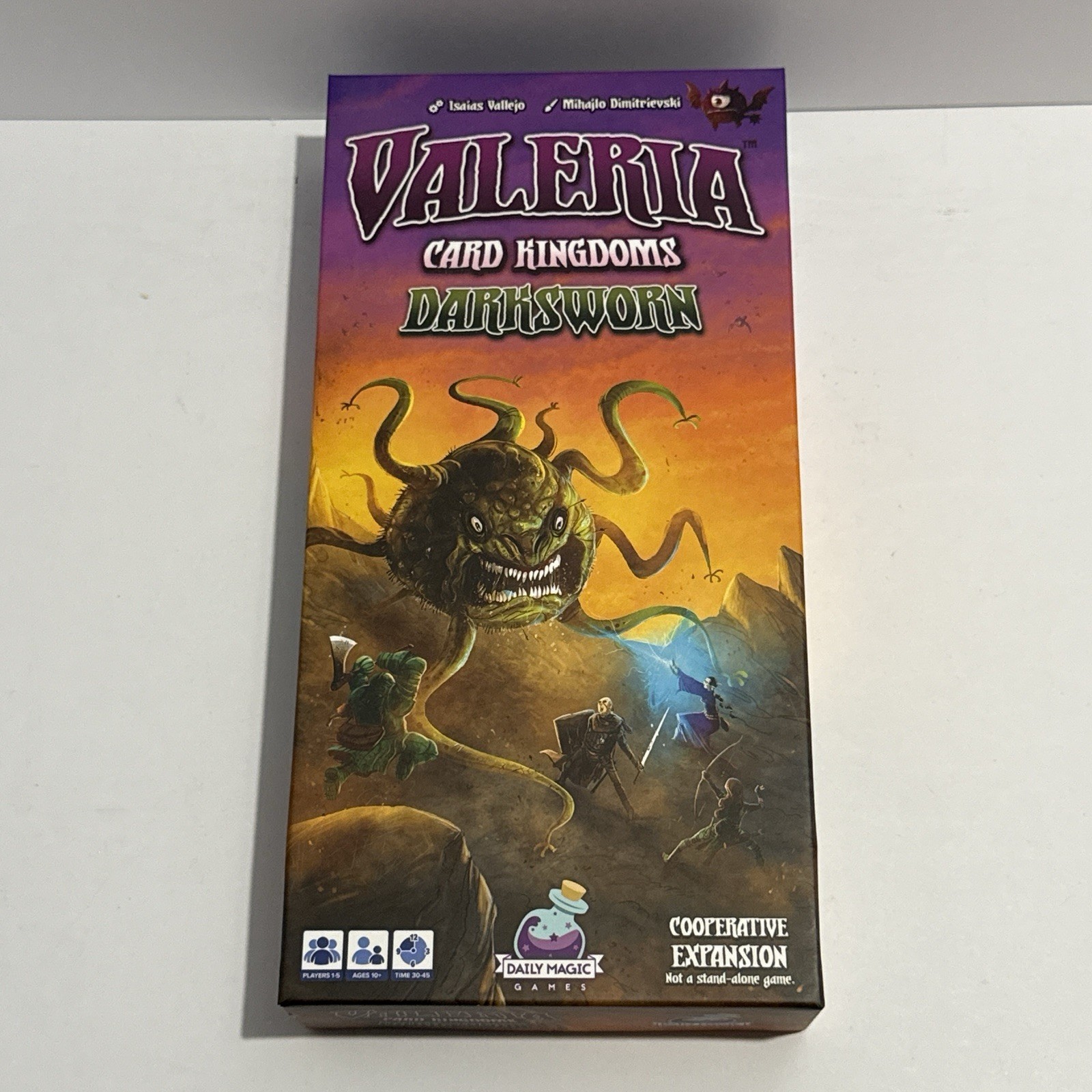 Valeria Card Kingdoms Game + Crimson Seas & Darksworn Expansions 2021 – Complete