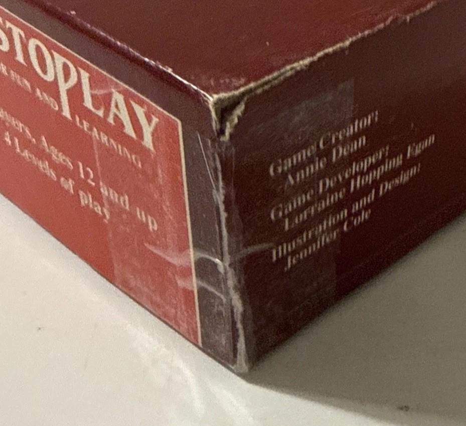 Vintage The Play’s The Thing Game by Aristoplay – 1993 Edition – Complete!
