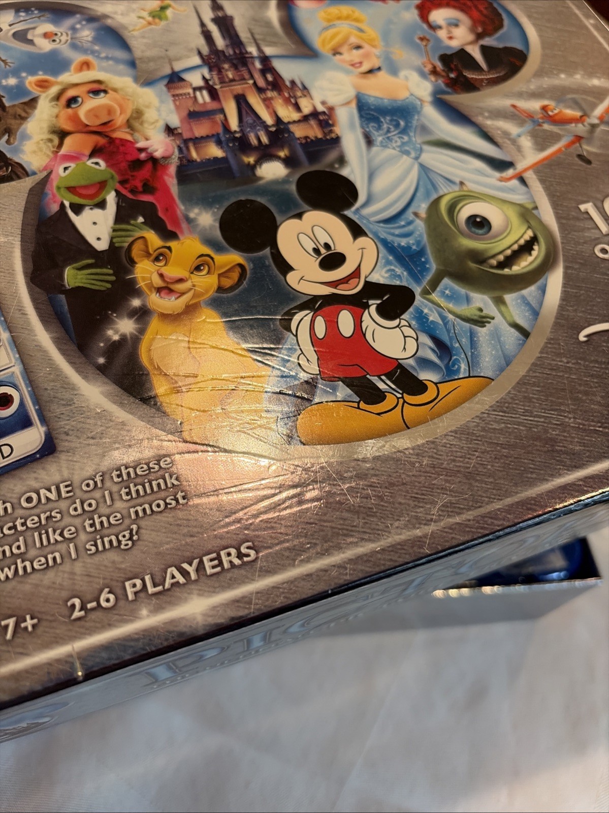 Pictopia Disney Edition-Picture Trivia Family Board Game Wonder Forge EUC
