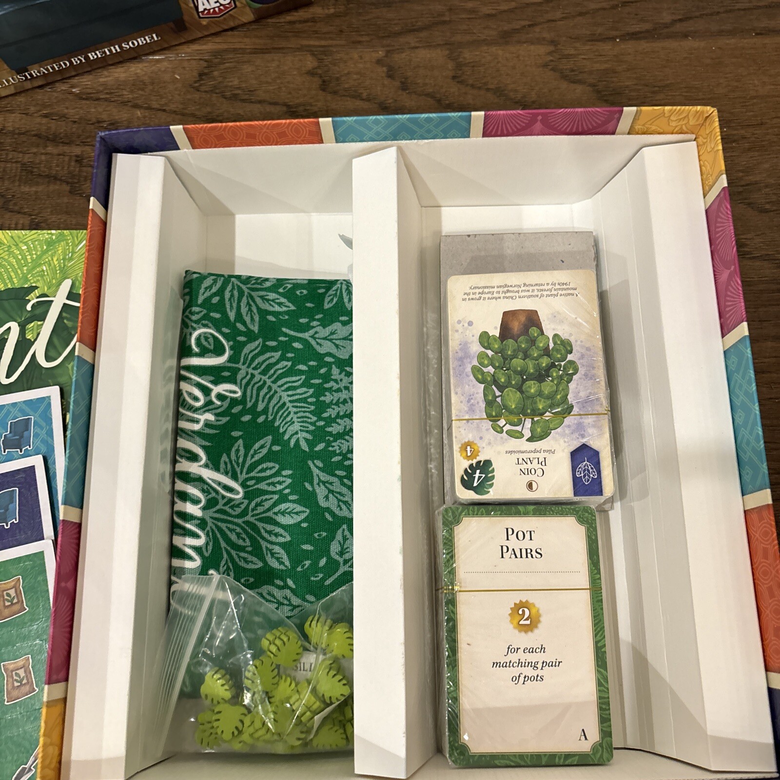 AEG Boardgame Verdant Box SW – Missing Large Verdant Tokens