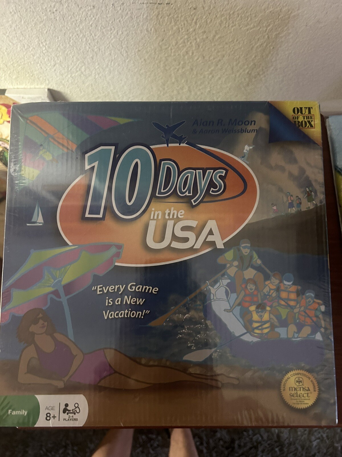 10 Days In the USA Strategy Board Game by Out Of The Box Games 2014 BRAND NEW!