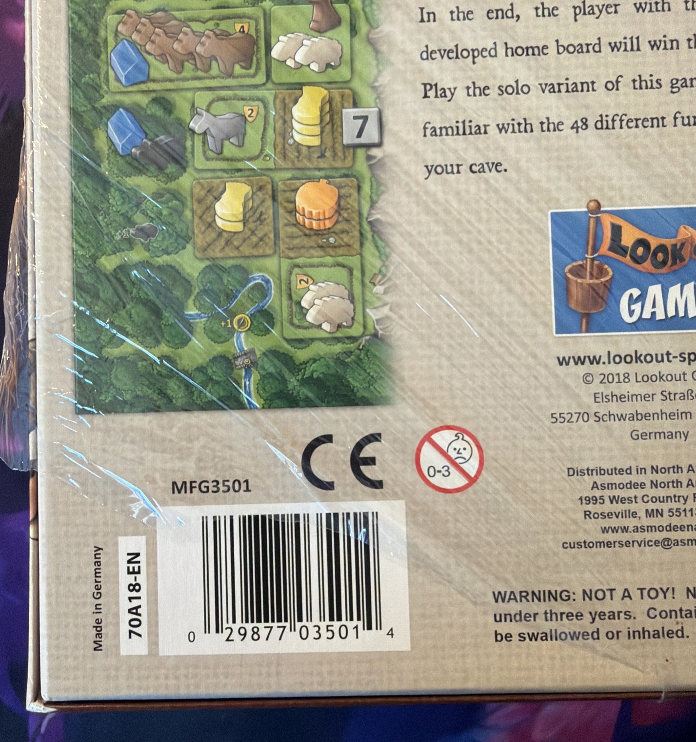 New Sealed OOP Mayfair Games Caverna The Cave Farmers