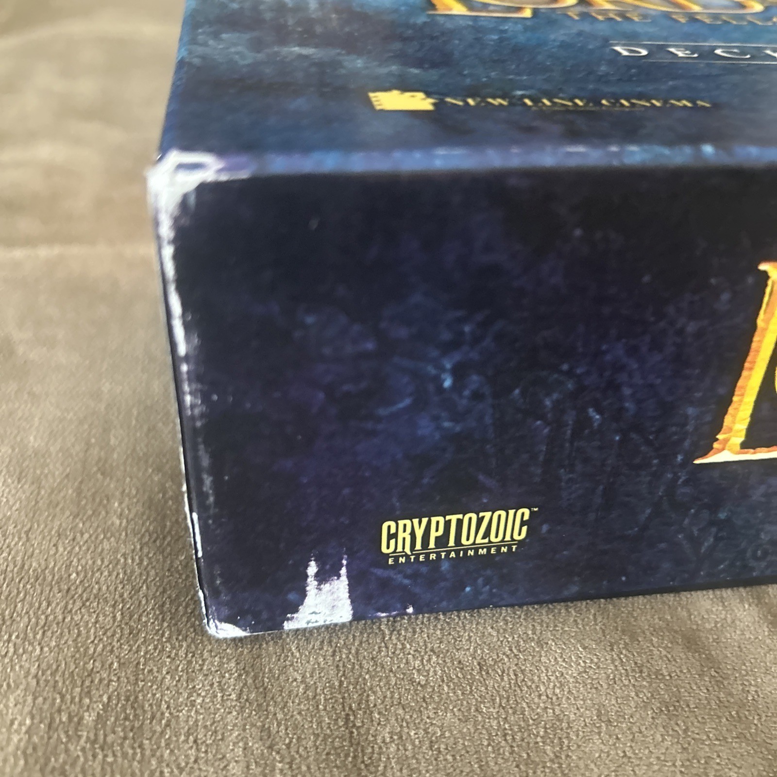 LORD OF THE RINGS Fellowship of the Ring Deck-Building Game LOTR Cryptozoic 2012