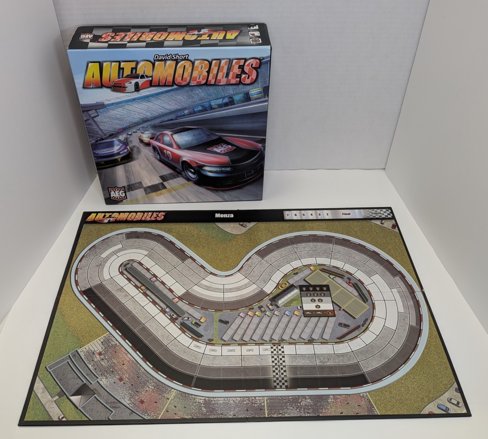 Automobiles Board Game AEG Alderac Entertainment Group 2015 Open Box Unplayed