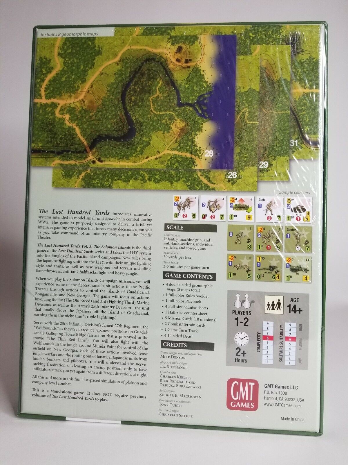 GMT Games The Last Hundred Yards Vol 3 The Solomon Islands SEALED