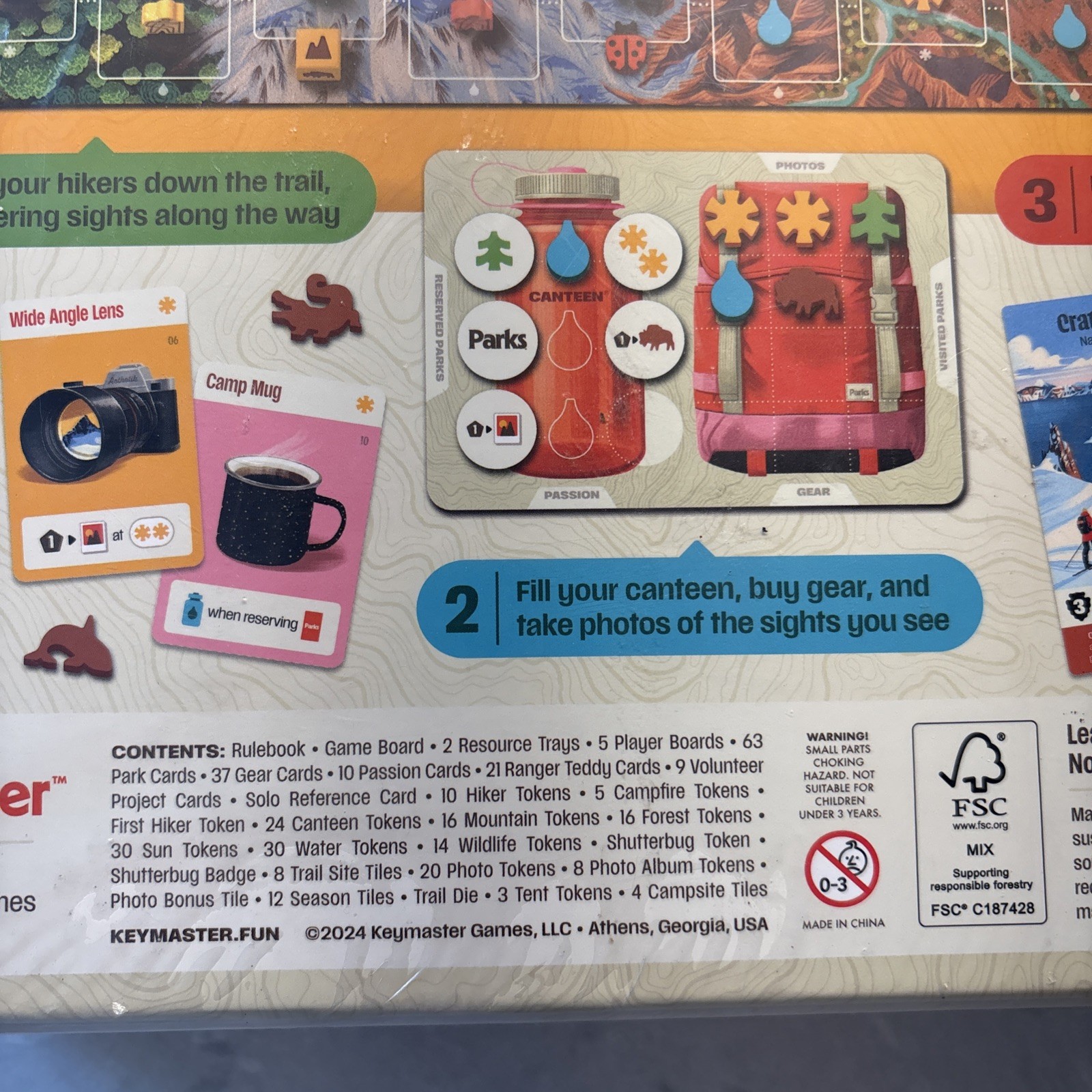 Parks The National Parks Game 2nd Edition Keymaster Henry Audobon NEW READ