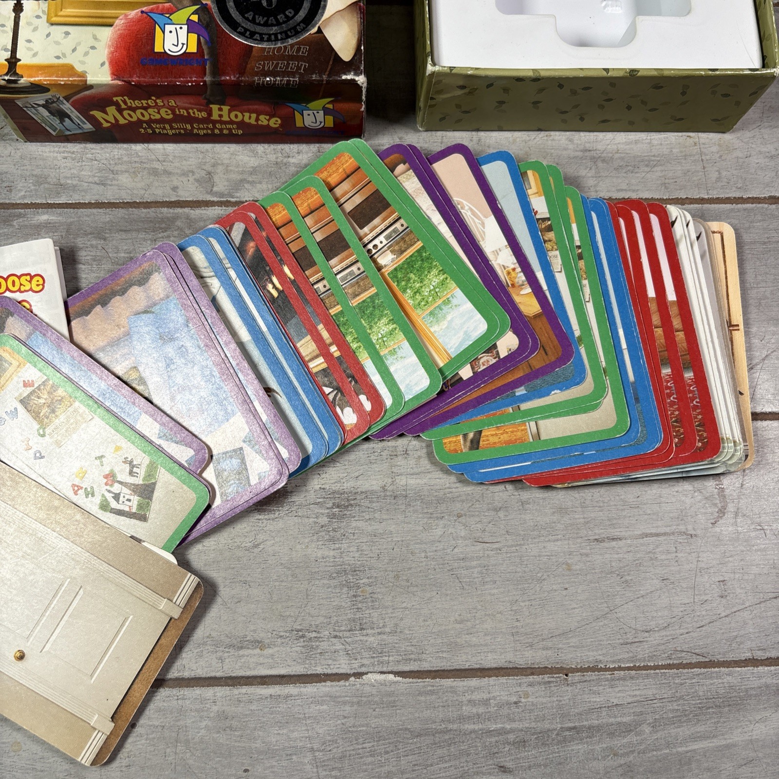 There’s a Moose in the House Card Game Gamewright Kids Learn Matching Creativity
