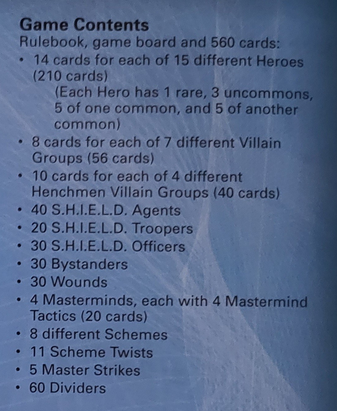 Marvel Legendary Upper Deck Card Building Game Complete with Three Promos