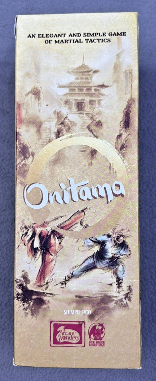Onitama Original Board Game An Elegant and Simple Game of Martial Tactics