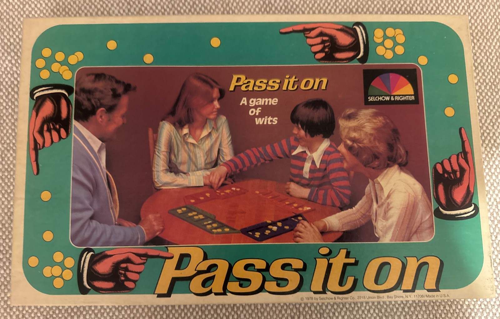 Pass It On A Game of Wits Complete Selchow & Righter No. 39