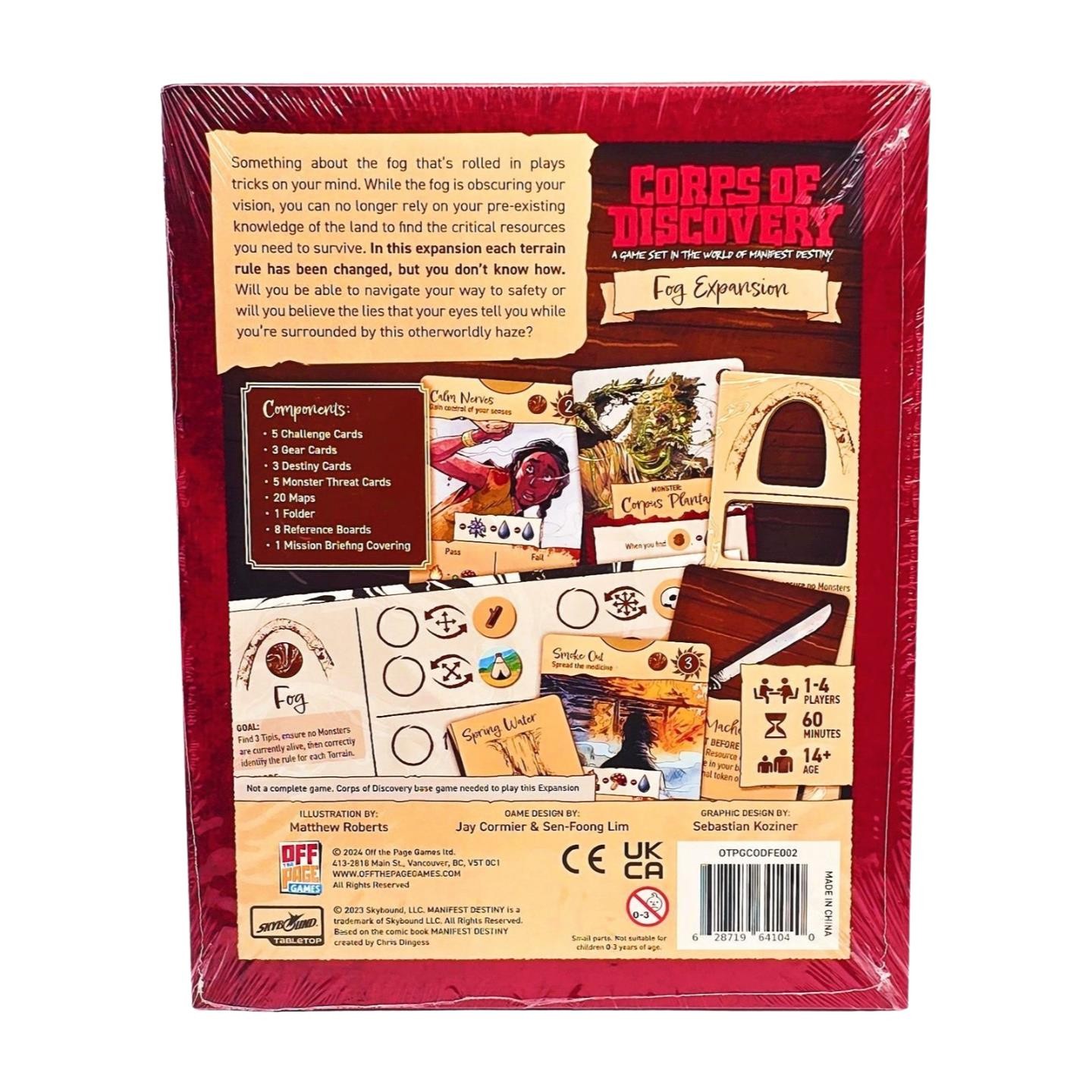 Corps of Discovery Retail Ed. + 4 Expansions by Off the Page Games – SEALED