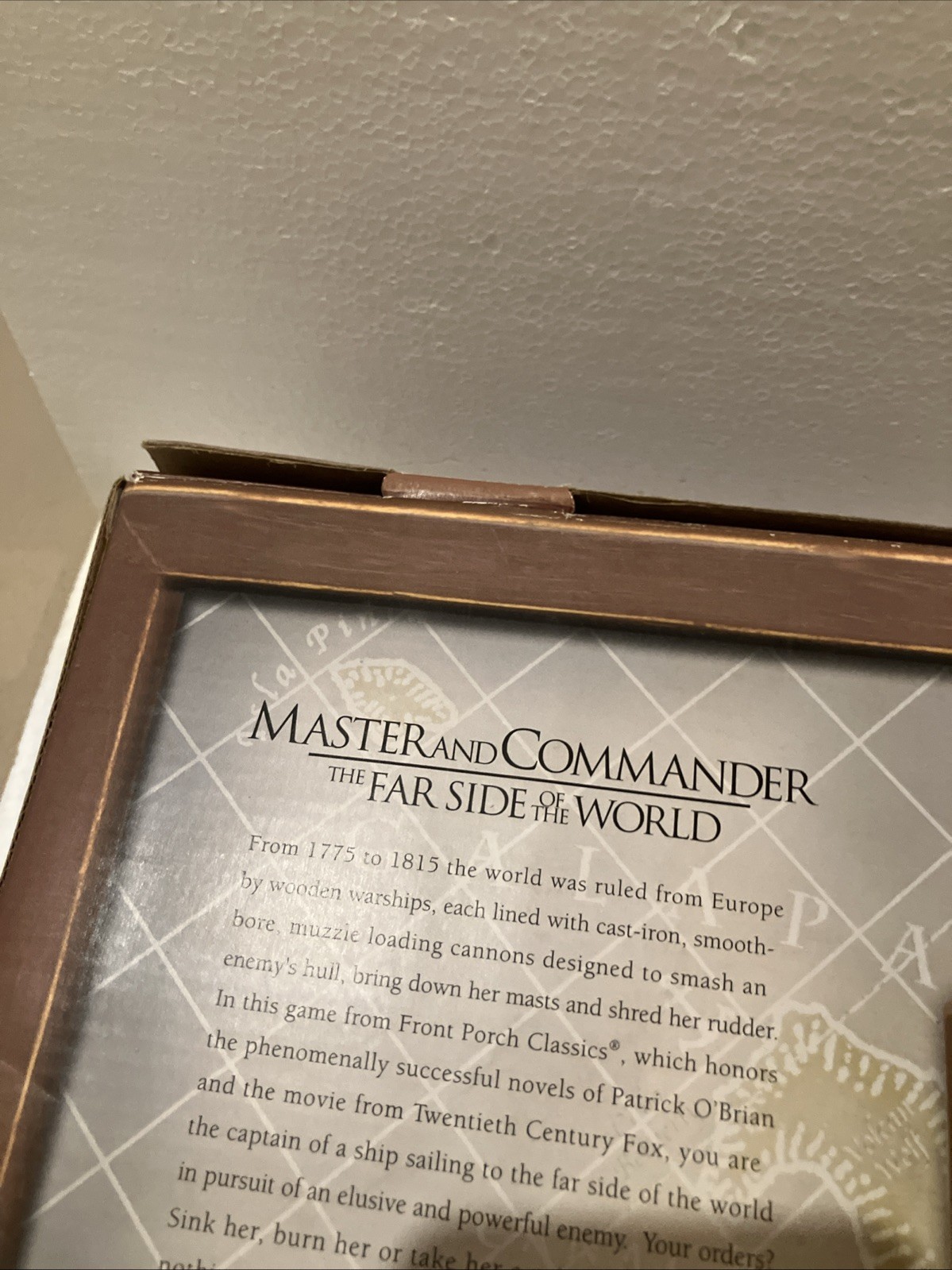 Master and Commander The Far Side of the World Board Game Front Porch Classics