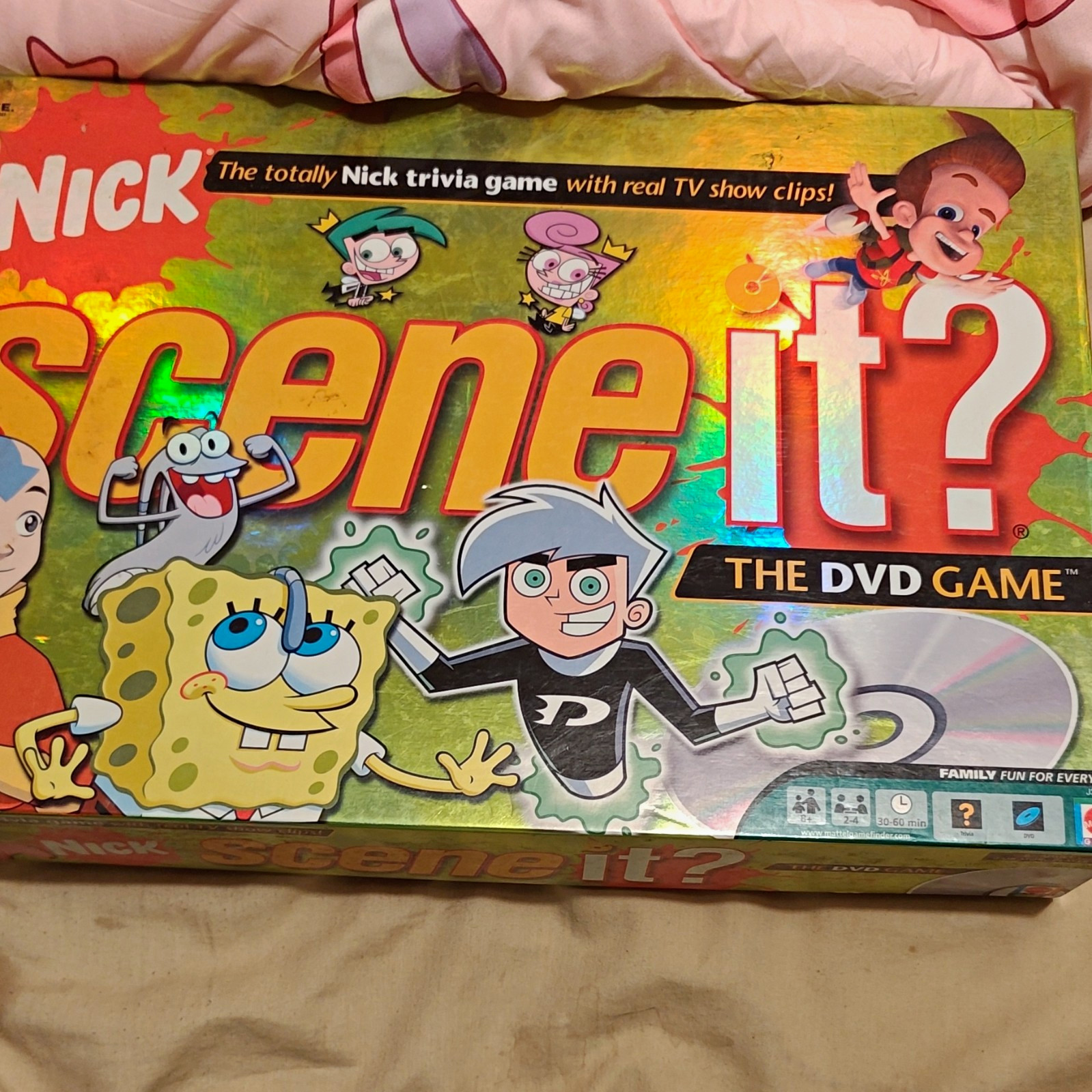 Screenlife Nick Scene It? DVD Trivia Game Complete, 2+ Players (2006)