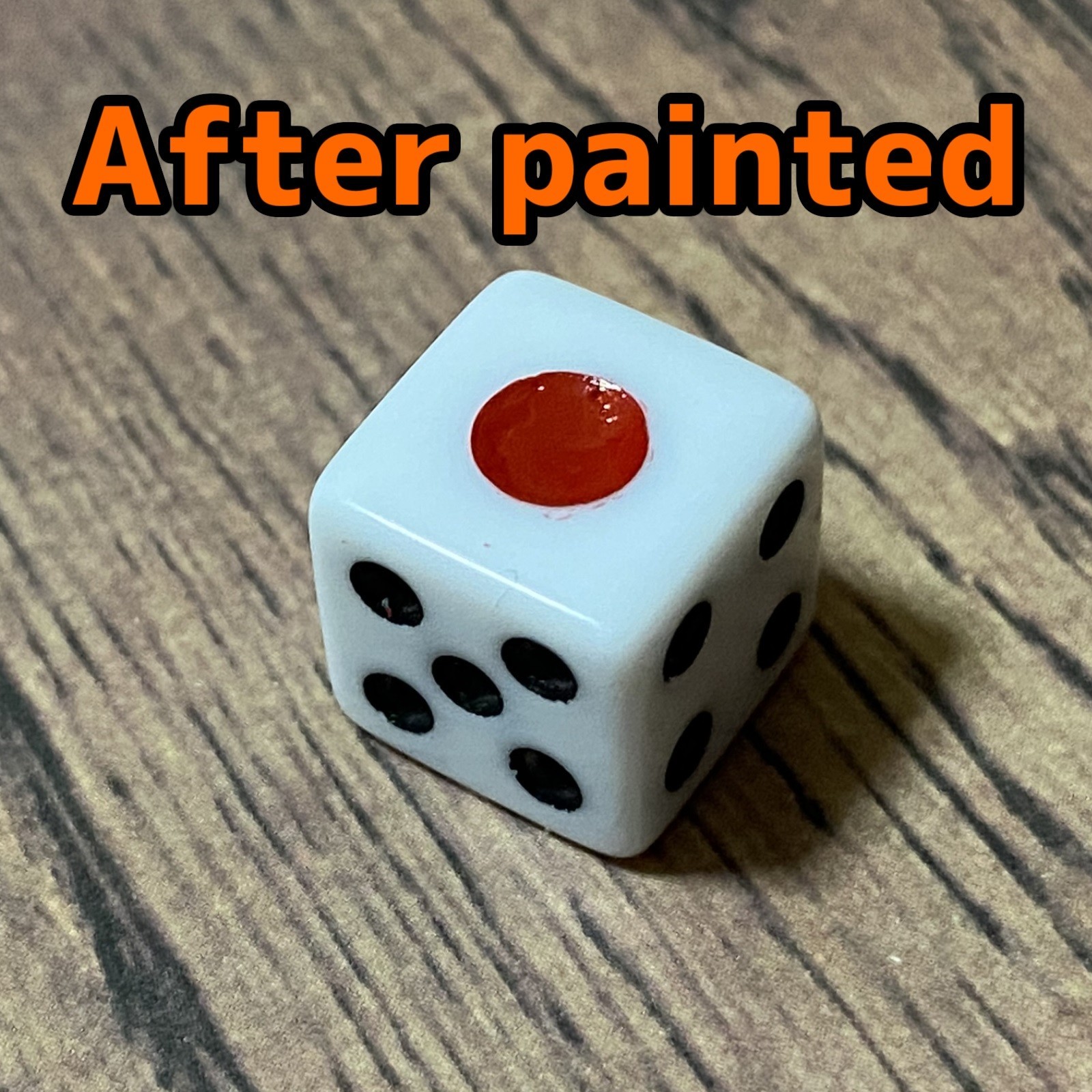 【2pcs】Tungsten Loaded Dice 12mm Weighted Trick Die – Tested ~30% Six Novelty