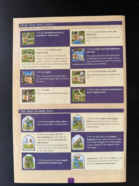 Isle of Skye Druids Expansion # 2 – Lookout Games – New Open Box – READ!