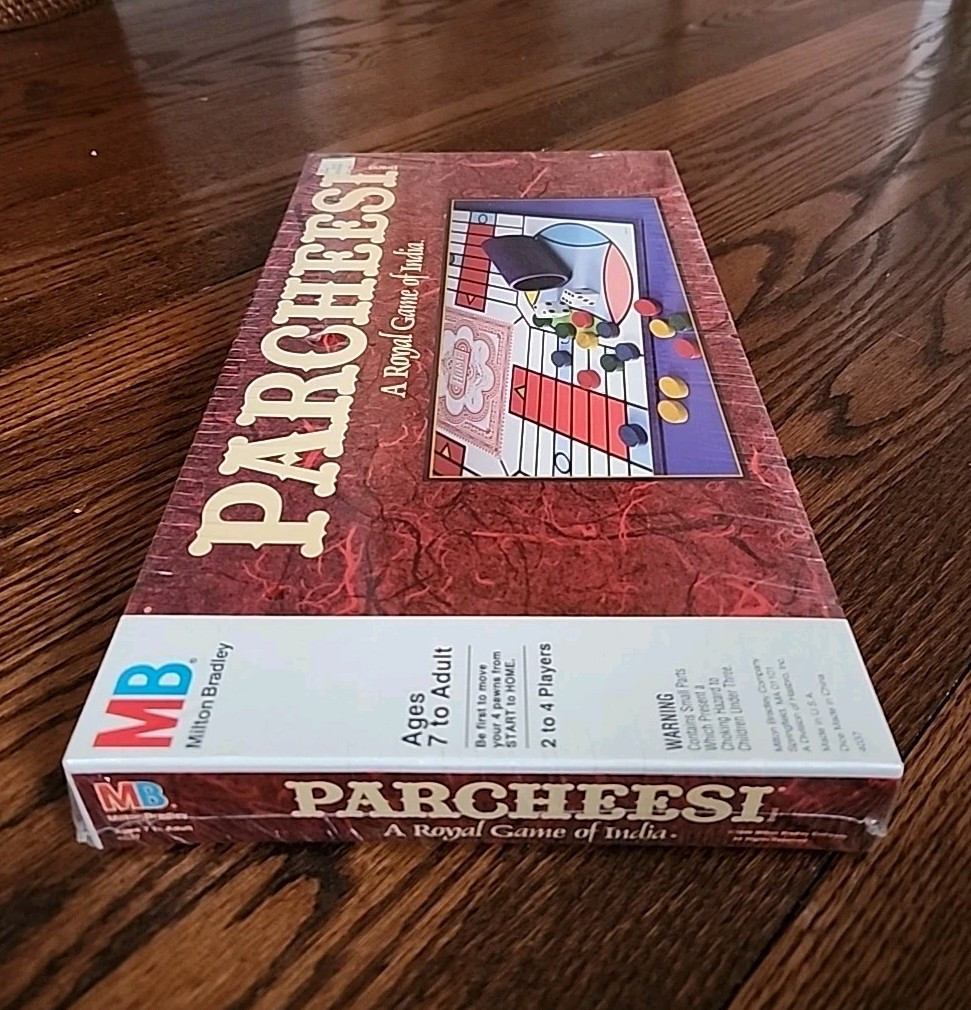 NEW Vintage 1989 Milton Bradley PARCHEESI Board Game 4037 SEALED