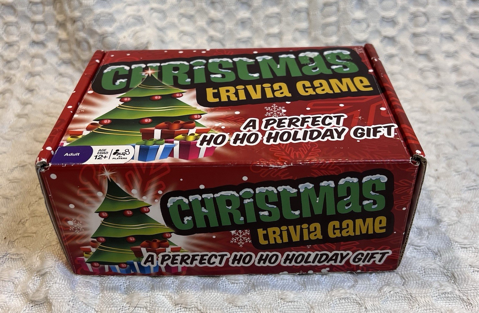 2015 Outset CHRISTMAS TRIVIA GAME EUC Complete A Perfect Holiday Gift