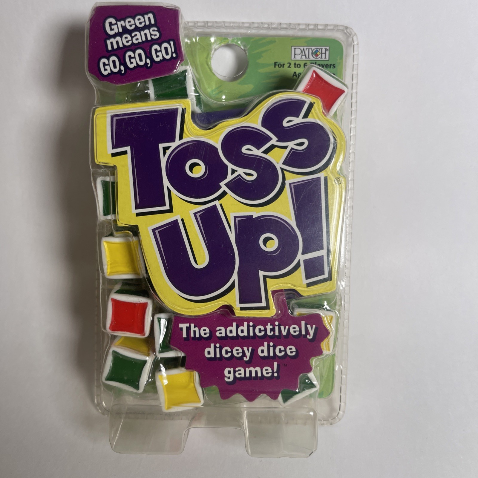 Toss Up! The Addictively Dicey Dice Game Patch Products 2004 Brand New Sealed