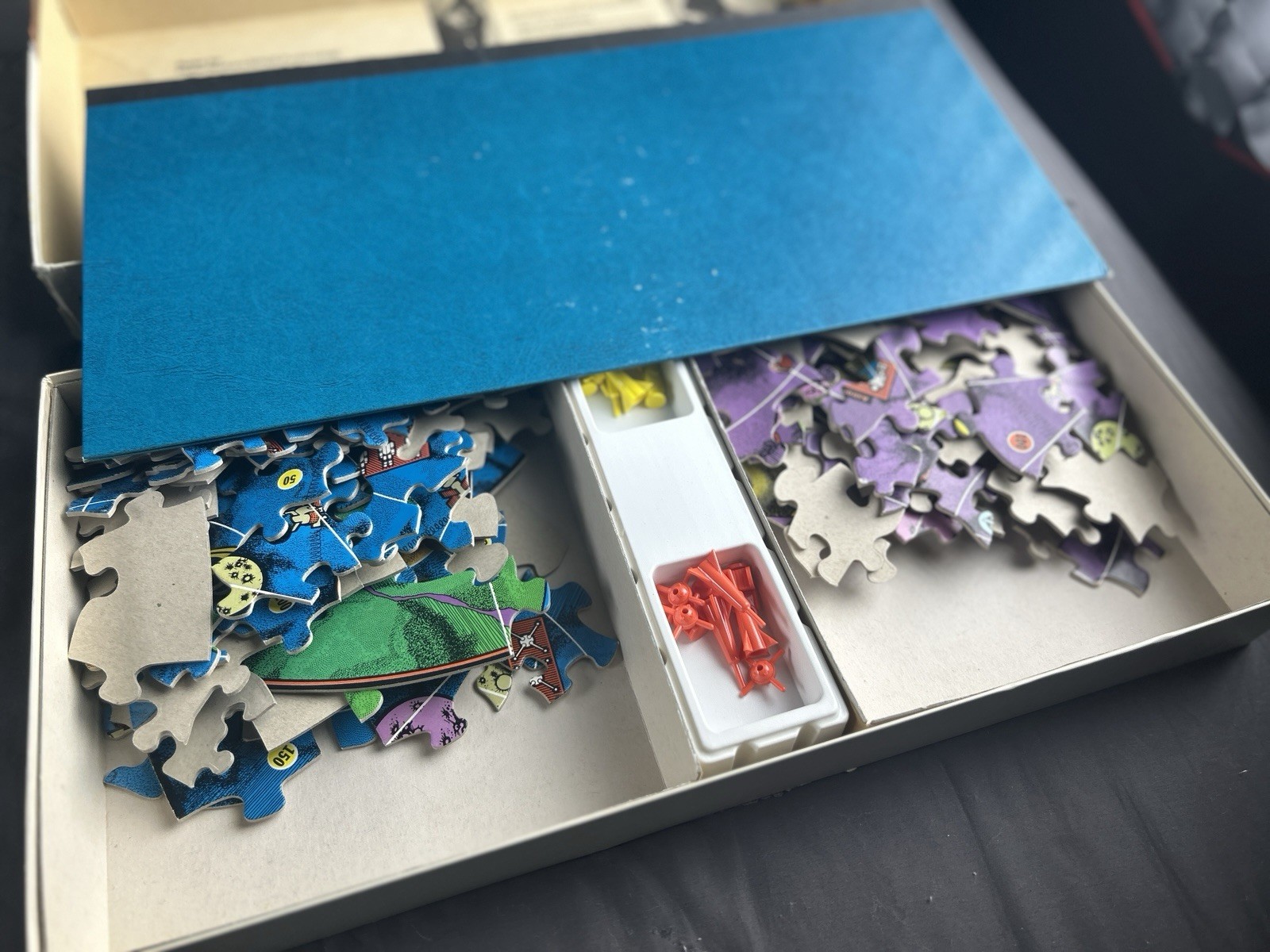 Parker Brothers Situation 7 Space Jigsaw Puzzle Game Complete 2+ Players
