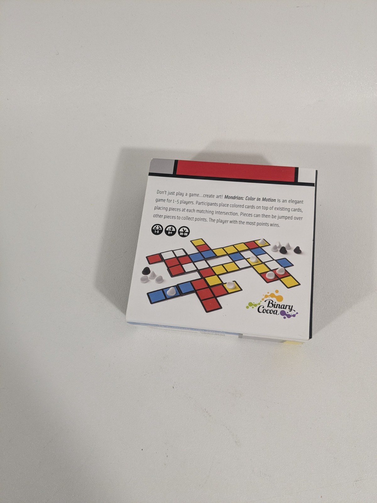 Mondrian Color in Motion Strategy Abstract Tile Game Smart Intelligent Game