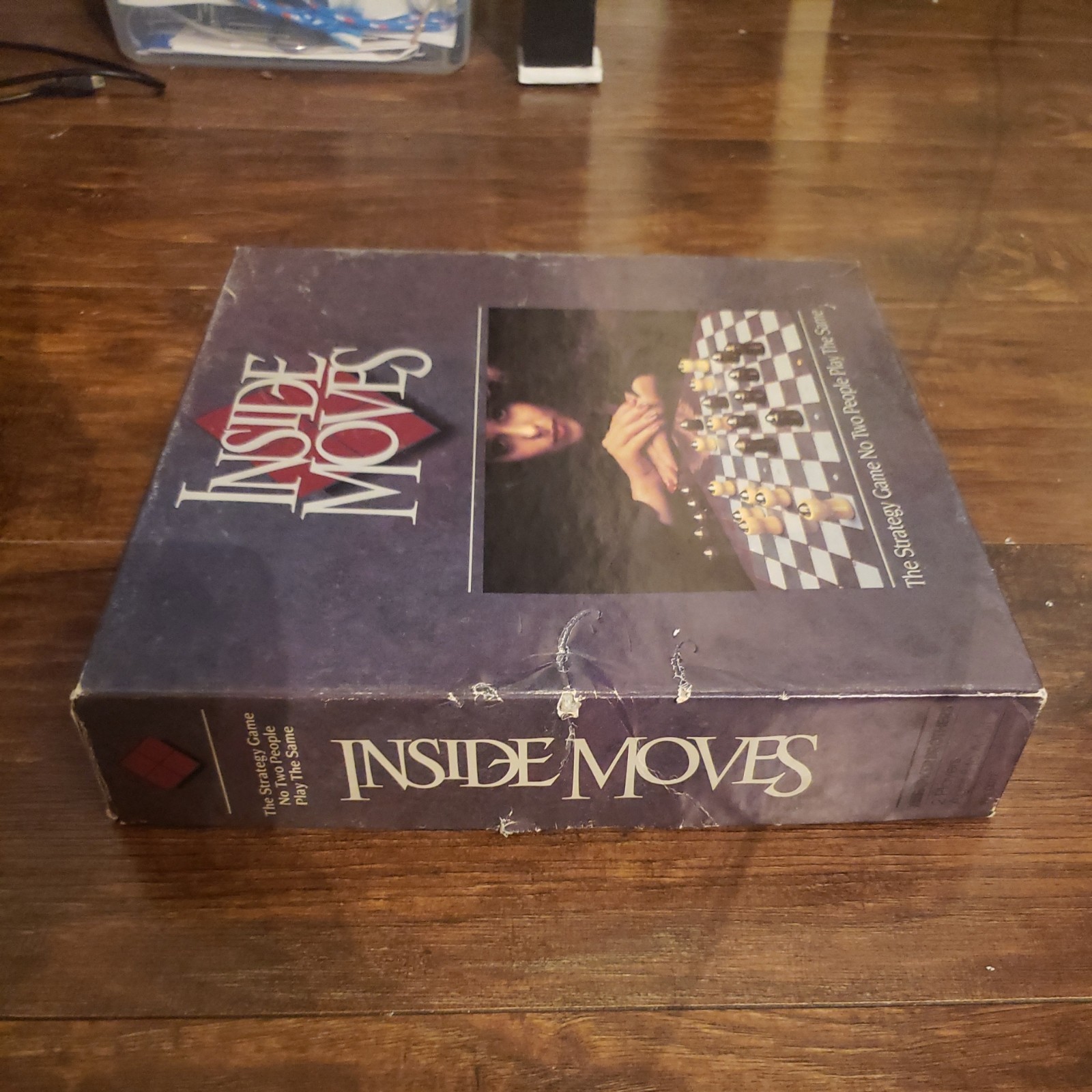 Vintage 1985 Parker Brothers Inside Moves Board Game Complete Set All Pieces