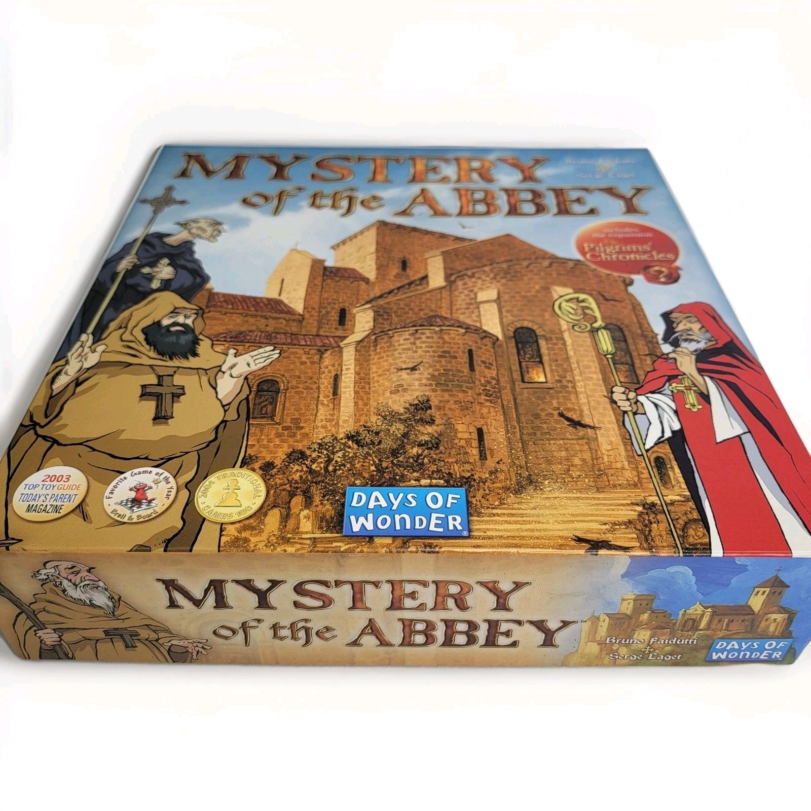 Vintage Mystery Of The Abbey Board Game Complete Days Of Wonder Deduction Crime