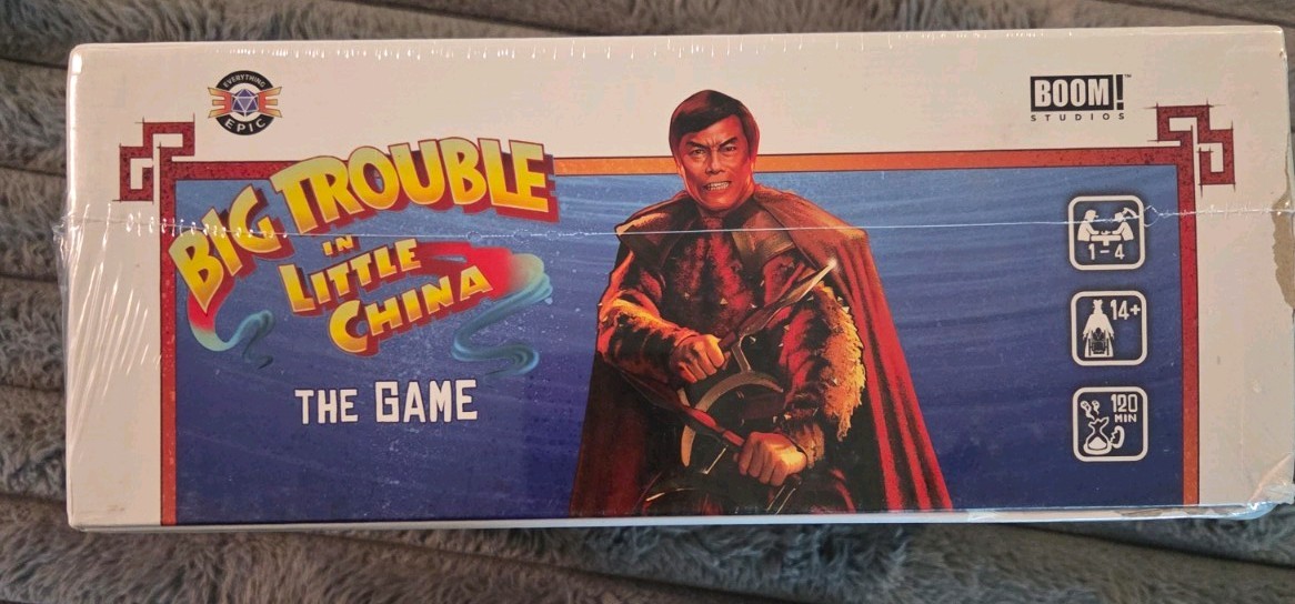Big Trouble in Little China The Game New Sealed (with some box damage)