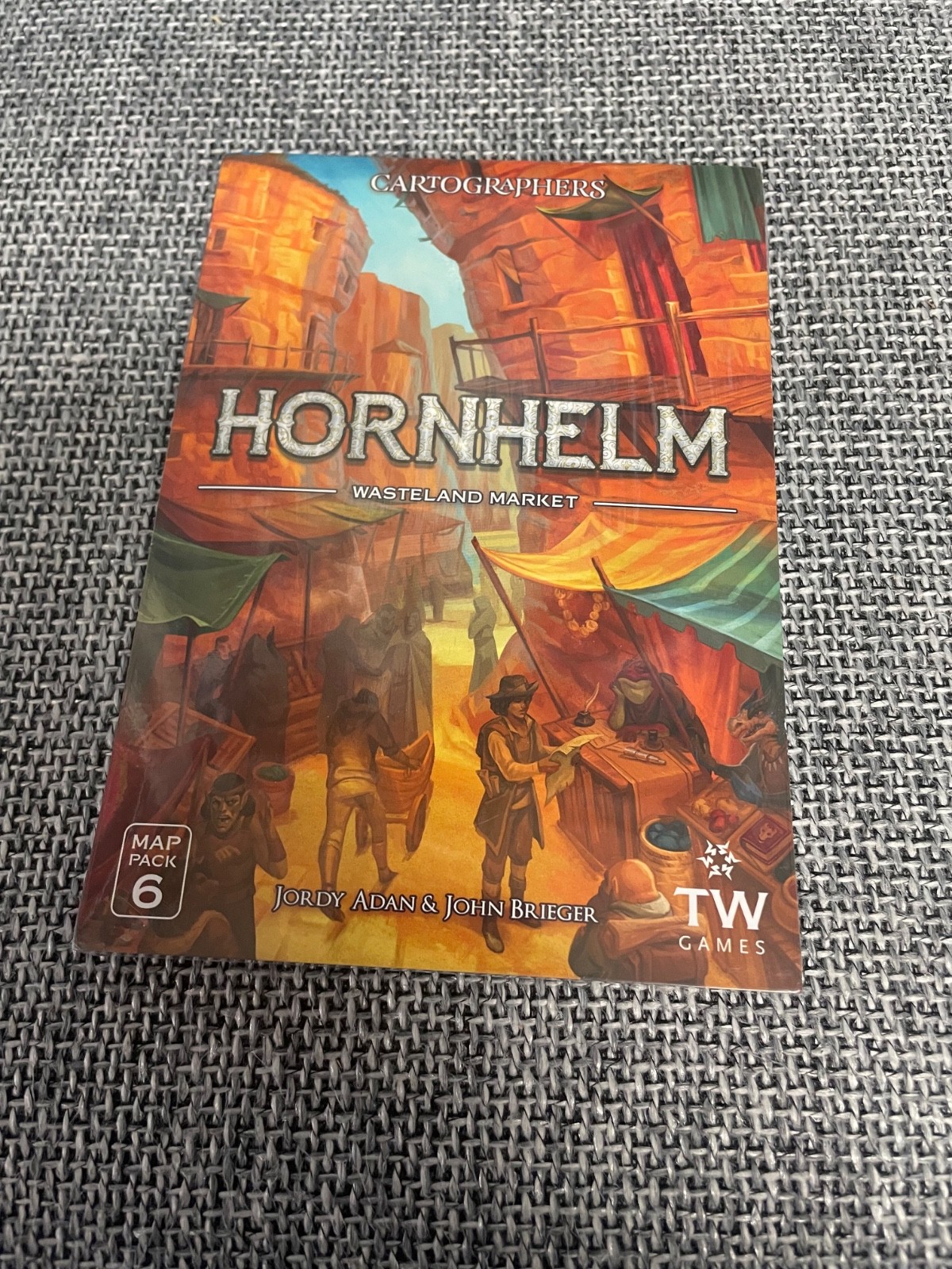 Thunderworks Games Cartographers Hornhelm Wasteland Market Map Pack 6 2022 MIP
