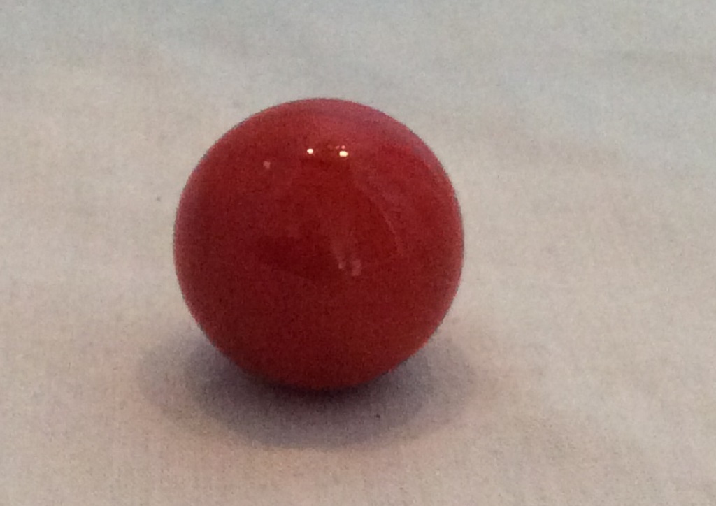 10 pack Mega Marbles Opaque Red 16mm or 5/8″ Marbles