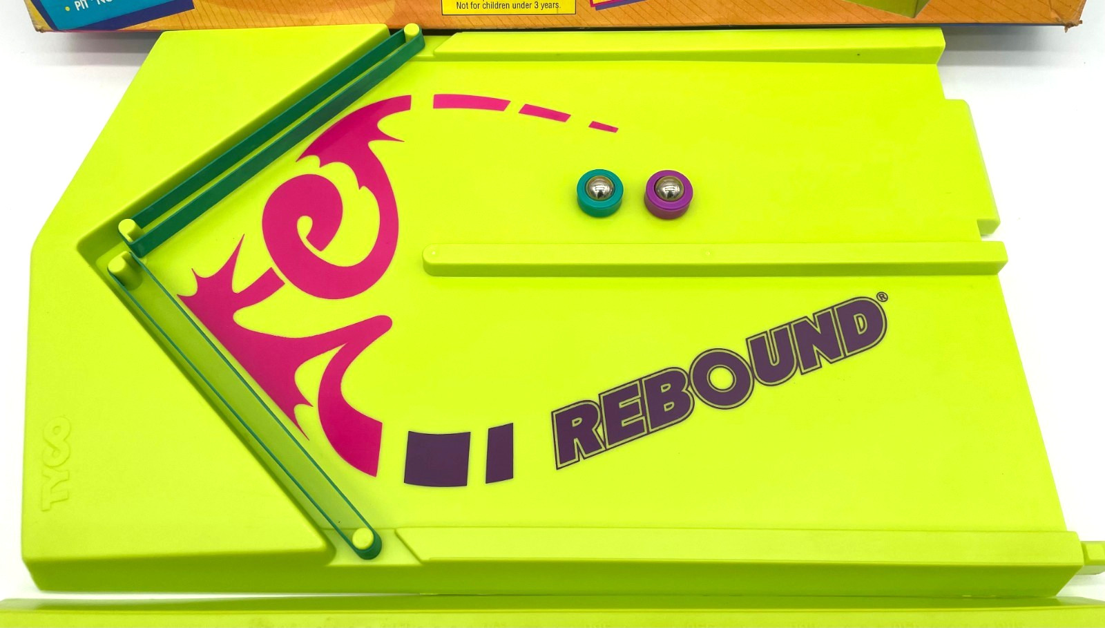 TYCO Rebound “Gigantic Game of Skill, Angles and Action!” 1994 VTG Incomplete