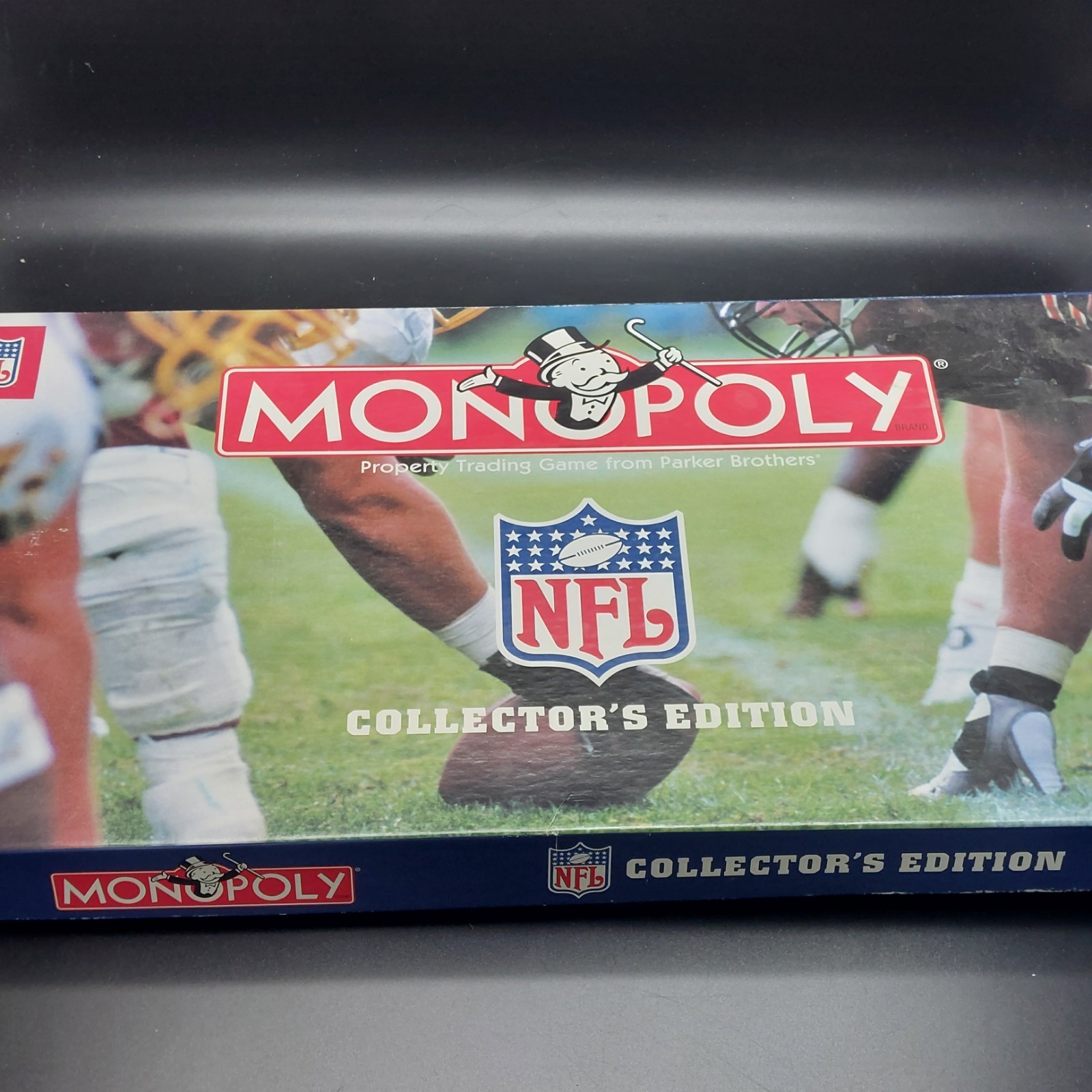 NFL Monopoly Board Game Collector’s Edition 2003 Parker Brothers Hasbro EUC
