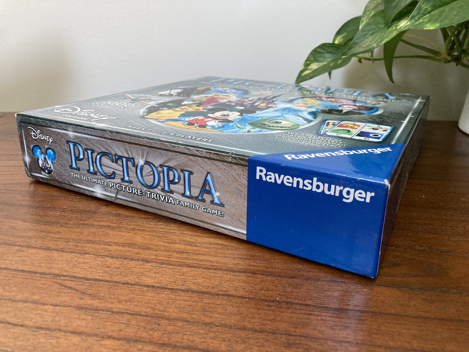 Pictopia Ultimate Picture-Trivia Family Game DISNEY Edition 7+ 2-6 Players NEW