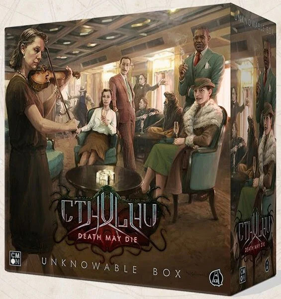Cthulhu Death May Die Unknowable Box – Fear Of The Unknown Kickstarter Exclusive